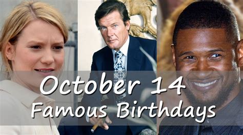 14 october birthday celebrity|famous birthdays 14th october.